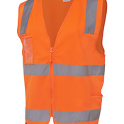 JB's HV (D+N) ZIP SAFETY VEST