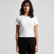 Wo's Organic Rib Baby Tee 